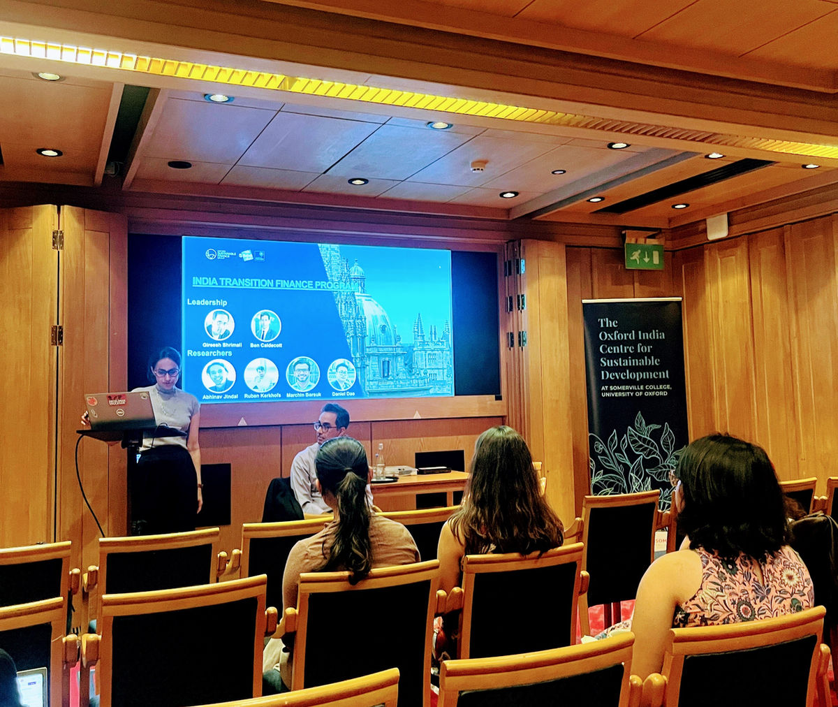 Navigating India's Climate Finance Transition: Key Insights from Oxford's Sustainable Finance Research